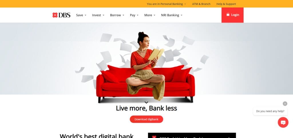 DBS (Singapore, Asia, Global)