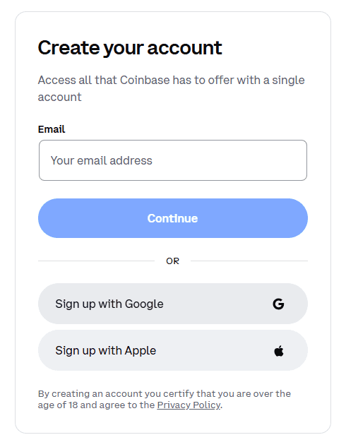 How to Stake Algorand (ALGO) & Earn Rewards Securely 4 Log in or Register for a Coinbase Account
