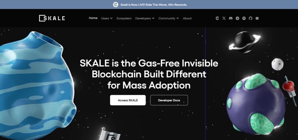 10 Best Modular Blockchain Tokens In 2026 8 SKALE