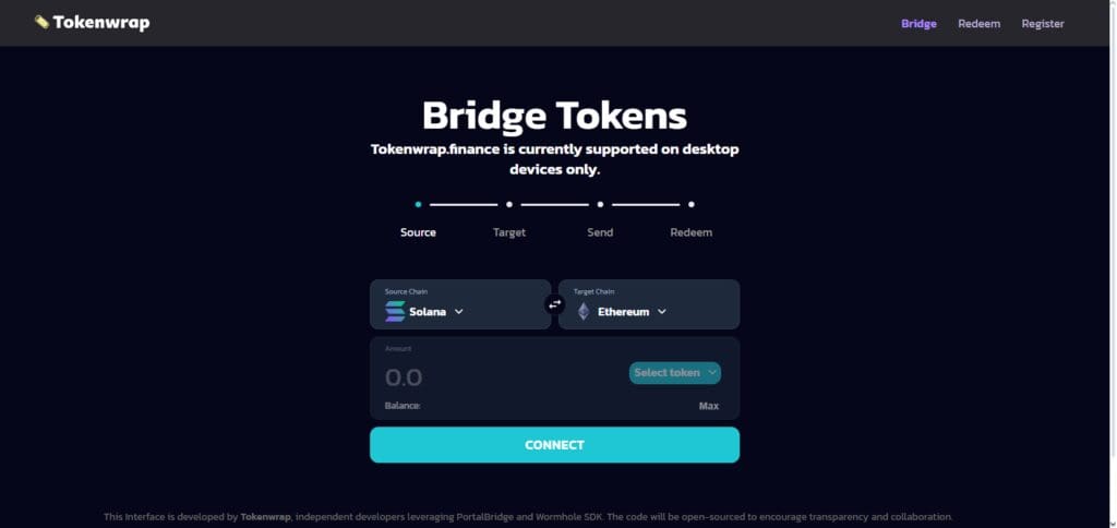 Login to the Platform