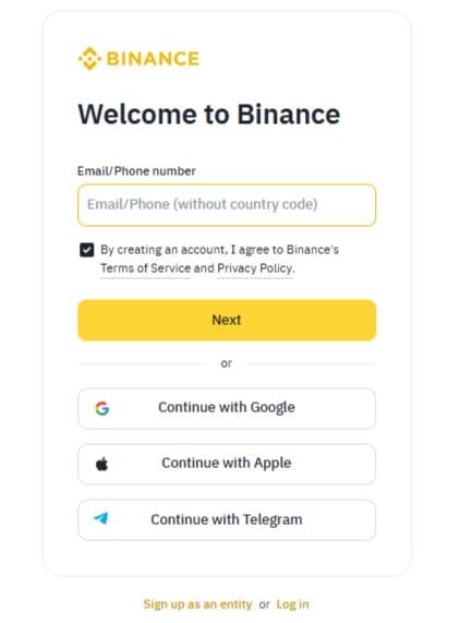 How to Set Up a Binance Account Securely: Step-by-Step Guide 5 Step 2: Sign Up for an Account