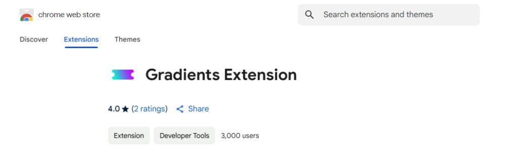 Select the Official Extension