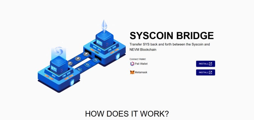 How to Bridge Ethereum to Syscoin – Easy & Secure Guide 5 Visit the Syscoin Bridge Website