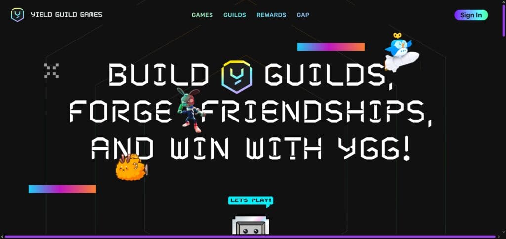 10 Best Animoca Brands Portfolio Coins By Market Cap 11 Yield Guild Games (YGG)