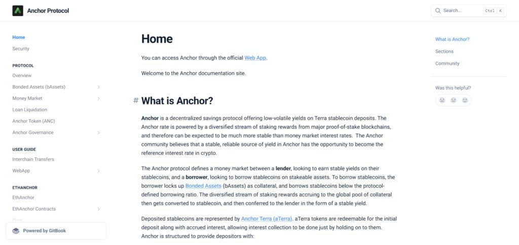 Link to Anchor Protocol