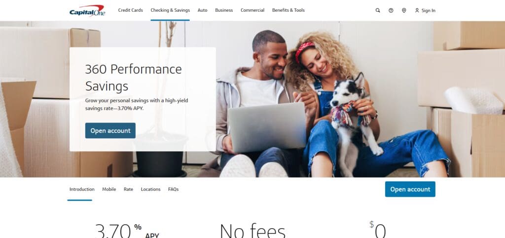 Go To The Capital One Site