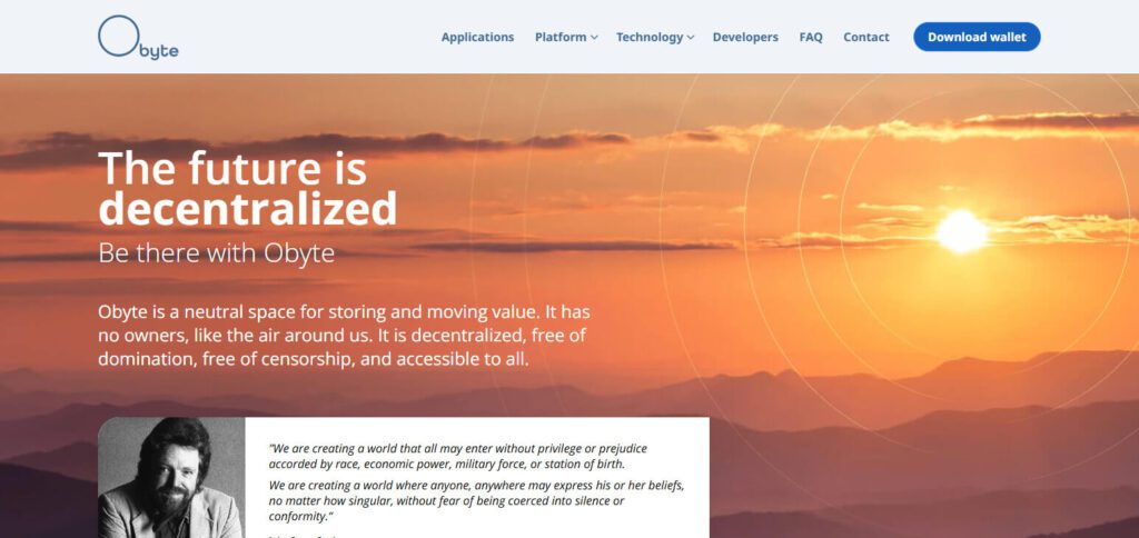 10 Best Directed Acyclic Graph Coins 9 Obyte (GBYTE)