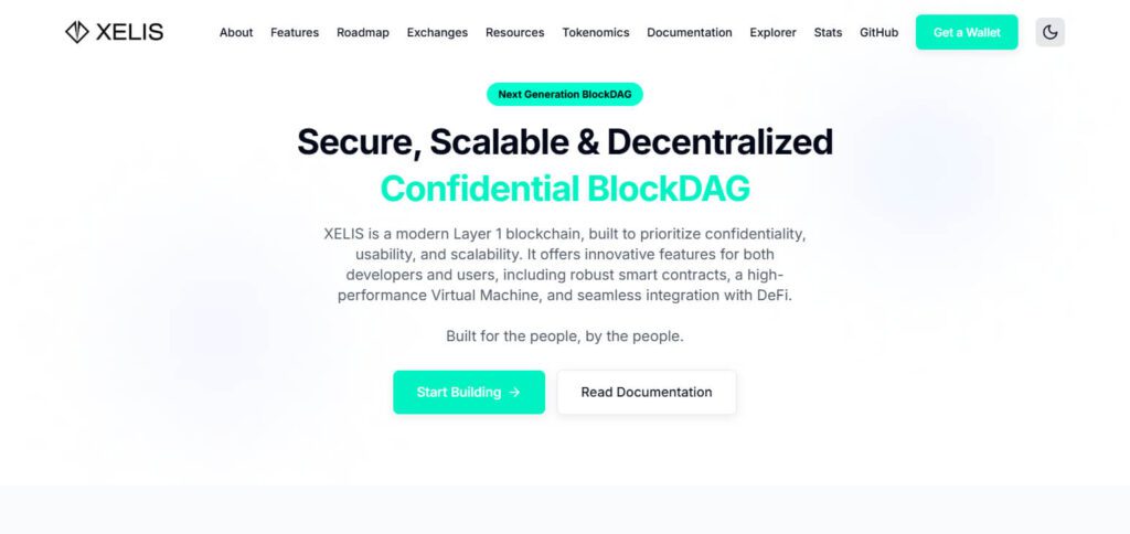 10 Best Directed Acyclic Graph Coins 8 Xelis (XEL)