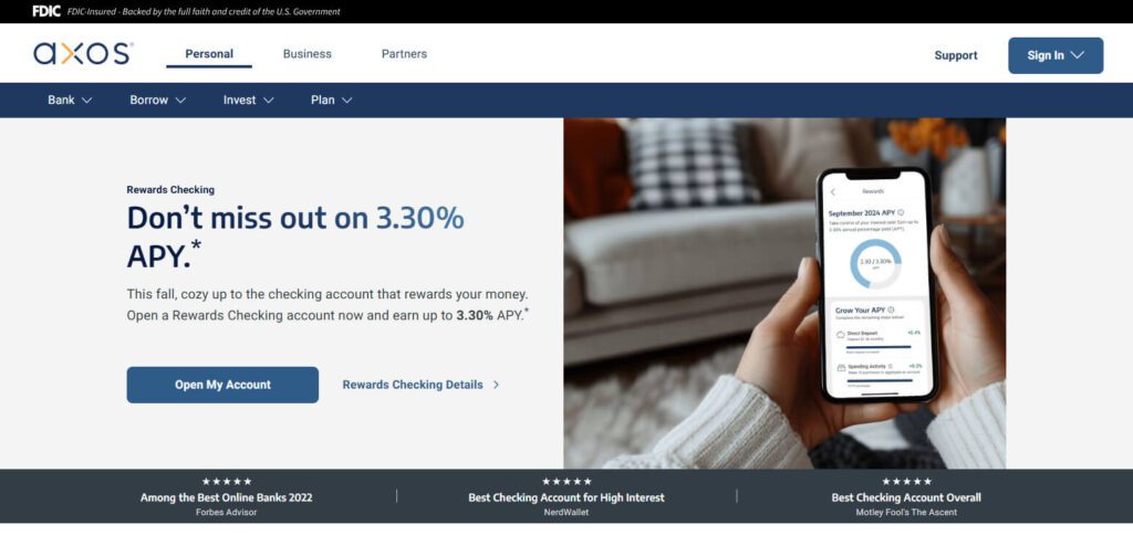 10 Best No-fee Checking Accounts In 2026 5 Axos Bank Rewards Checking