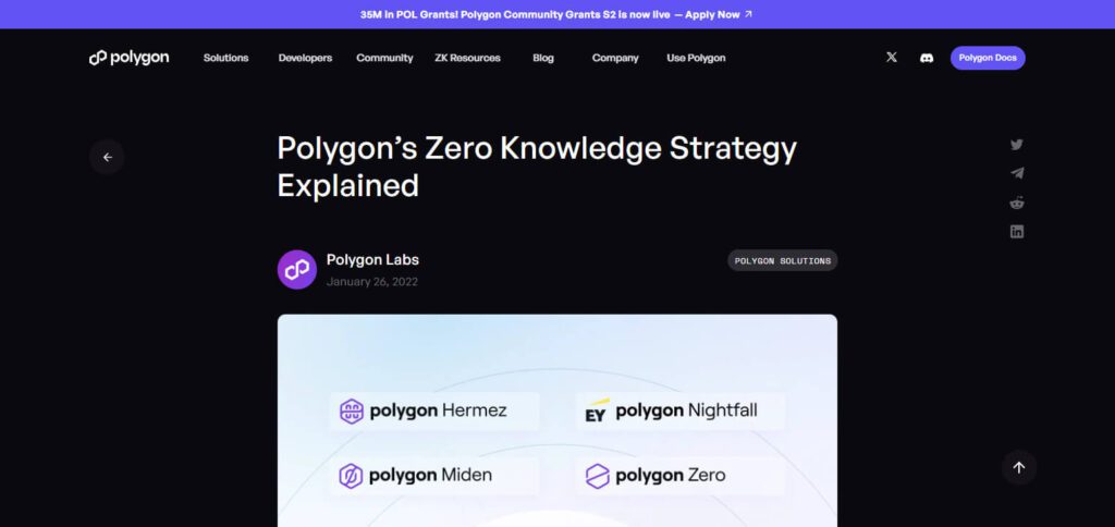 10 Best Zero Knowledge Proof Projects 10 Polygon Zero
