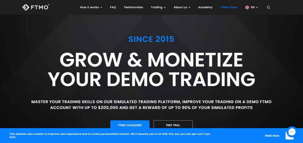 11 Best Prop Trading Firms Works in Italy 3 FTMO