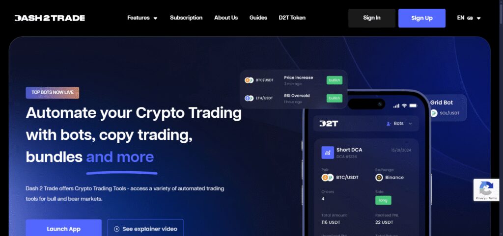 10 Best Crypto Trading Bots According To ChatGPT (2026 Guide) 7 Dash 2 Trade