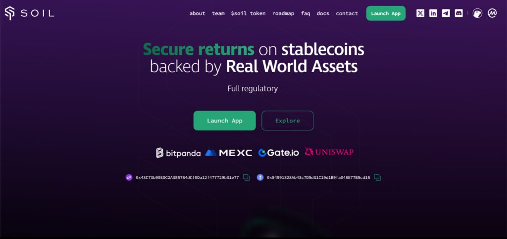10 Best Tokenized Assets Coins By Market Cap 8 Soil (SOIL)