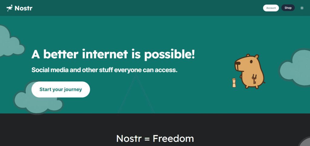 10 Best Decentralized Social Media 8 Nostr