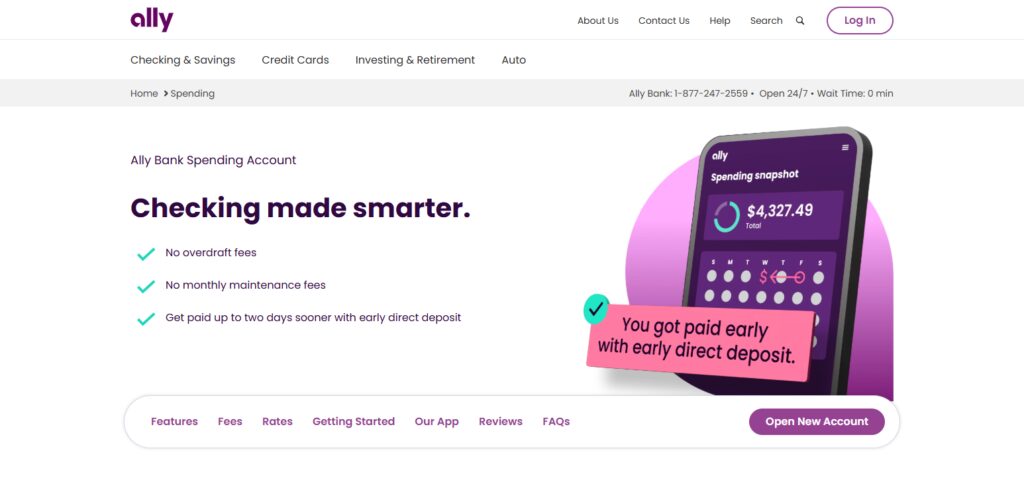 10 Best No-fee Checking Accounts In 2026 8 Ally Bank Spending Account