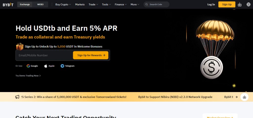 10 Best Crypto Exchange with Built-in Cold Wallet Protection 2 Bybit