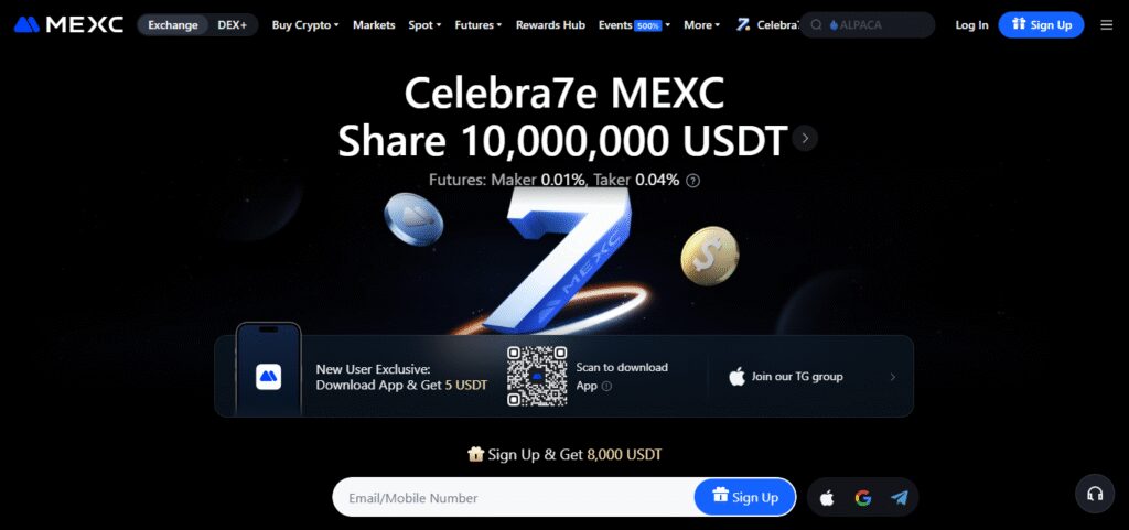 10 Best Crypto Exchange with Built-in Cold Wallet Protection 7 MEXC