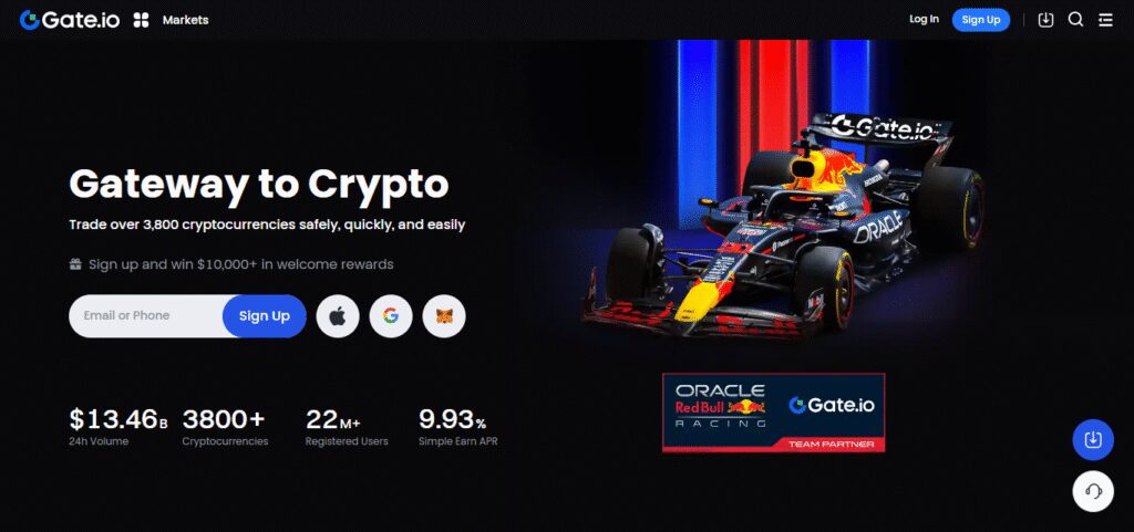 10 Best Crypto Exchange for Tokenized Stock Trading 8 Gate.io