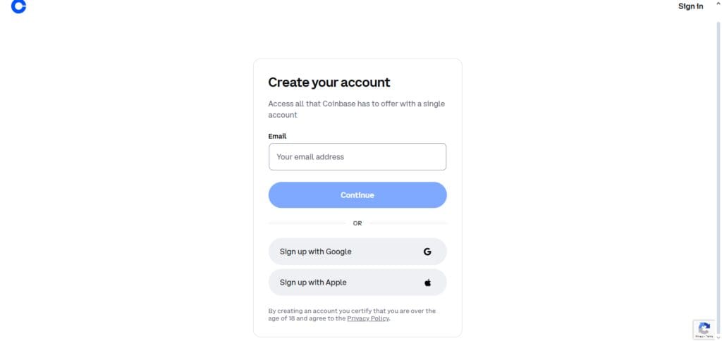 Create and Verify Your Coinbase Account