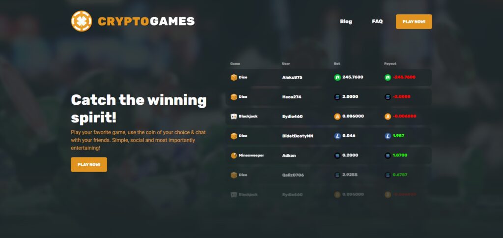 10 Best Bitcoin & Crypto Casinos & Gambling Sites France 10 CryptoGames