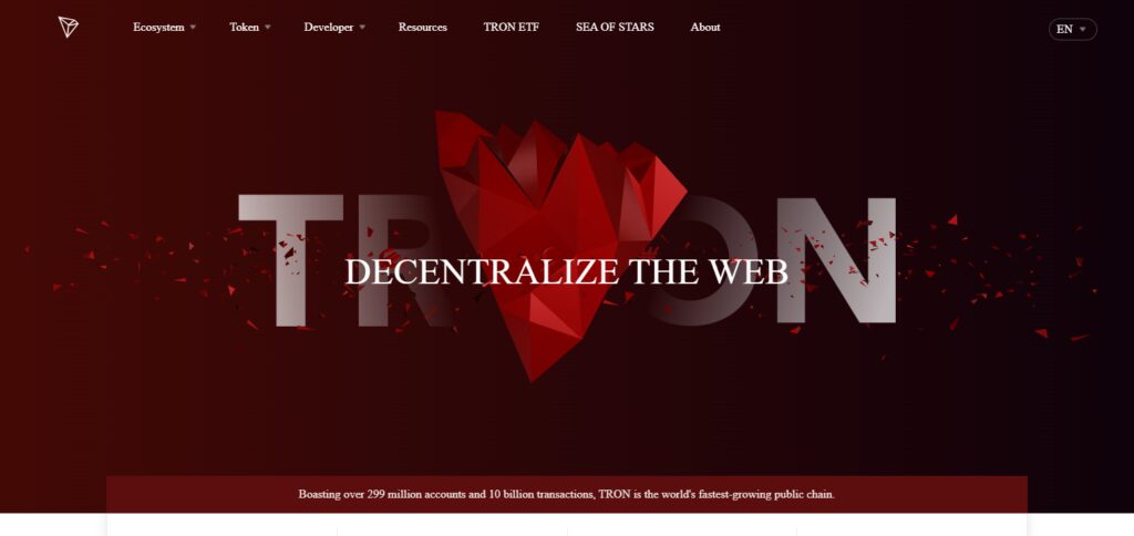10 Top World Liberty Financial Portfolio Coins by Market Cap 6 TRON (TRX)