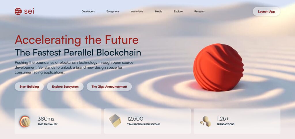 9 Best New Altcoins In April 2026 9 Sei (SEI)
