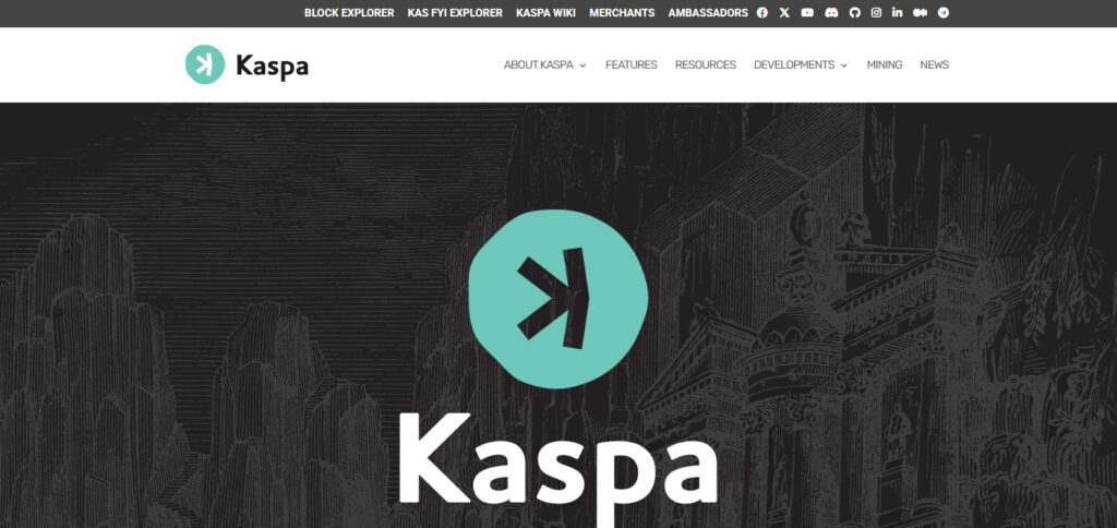 9 Best New Altcoins In April 2026 8 Kaspa (KAS)