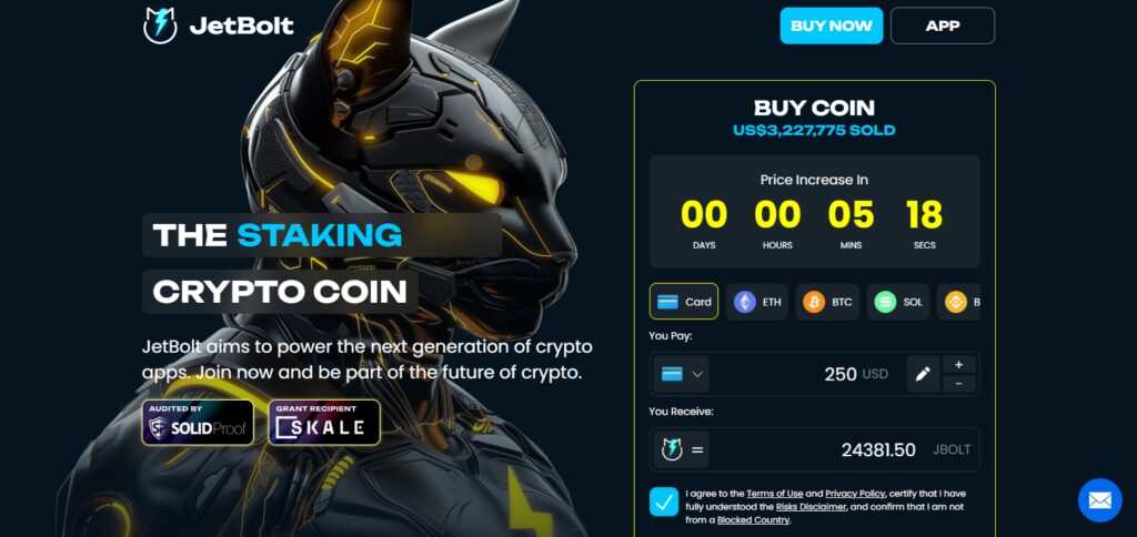 9 Best New Altcoins In April 2026 7 JetBolt (JBOLT)