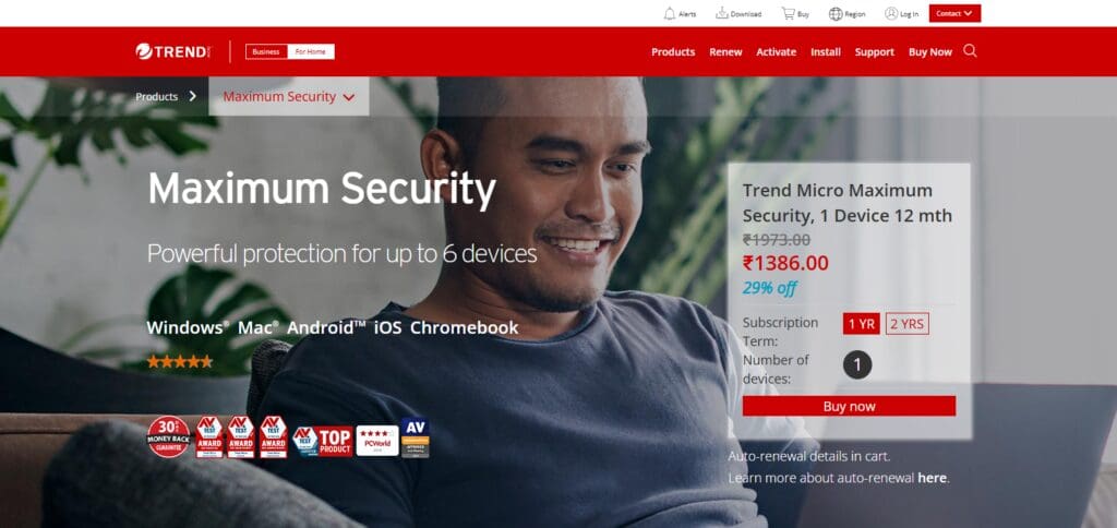 10 Best Antivirus for Crypto Security in 2026 | Protect Your Assets 9 Trend Micro Maximum Security