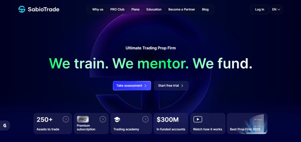 10 Top Free Demo (Trial) Accounts of Prop Firms 10 SabioTrade