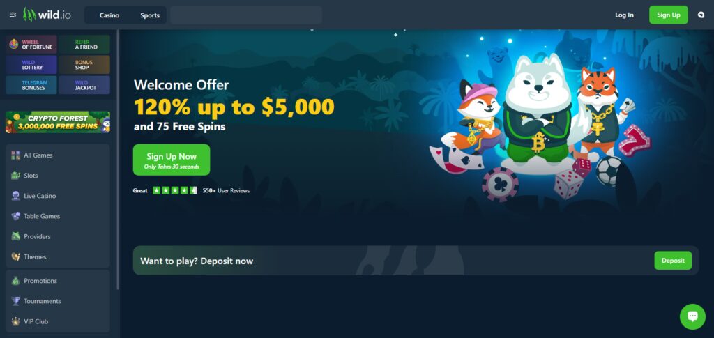 10 Best Bitcoin Slots Bitcraps 7 Wild.io