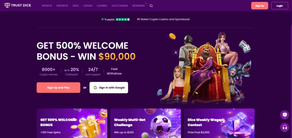 10 Best Bitcoin Slots Bitcraps 10 TrustDice