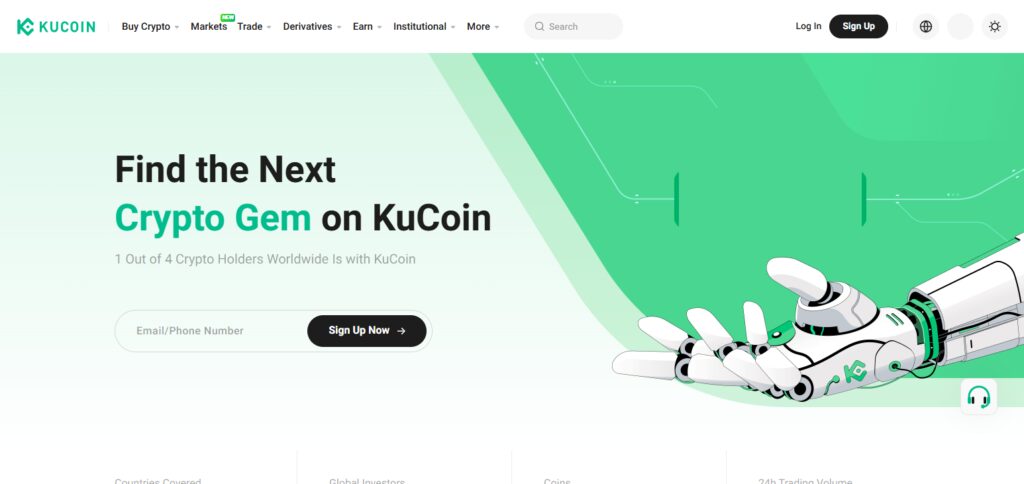 10 Best Tapbit Alternatives Exchange: Top Crypto Platforms to Explore 6 KuCoin