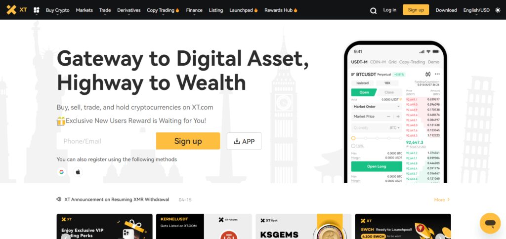 10 Best Tapbit Alternatives Exchange: Top Crypto Platforms to Explore 9 XT.com