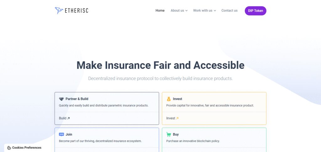 10 Best DeFi Insurance Platforms for 2026 6 Etherisc