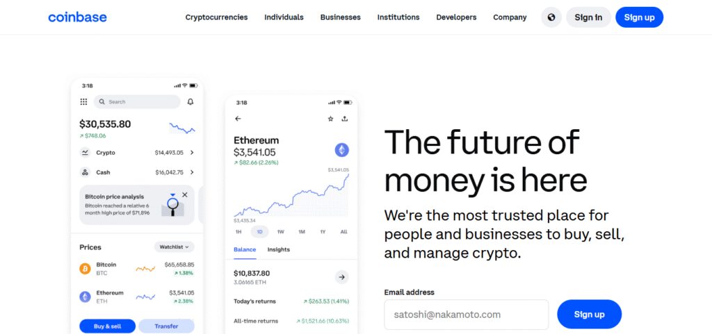 10 Best Crypto Apps for Beginners In 2026 | Easy & Secure Platforms 2 Coinbase