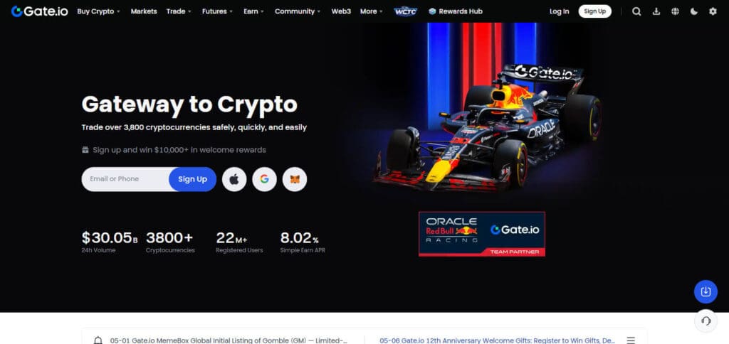 Gate.io DIFX Crypto Exchanges Alternatives