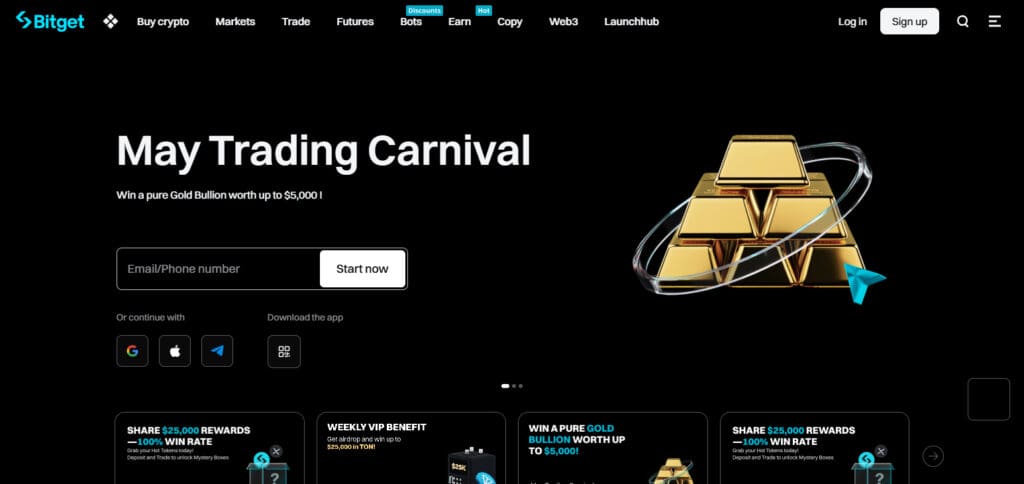 Bitget DIFX Crypto Exchanges Alternatives