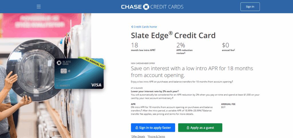 10 Best Balance Transfer Cards In 2026 10 Chase Slate Edge℠