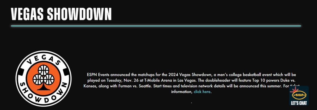 Vegas Showdown