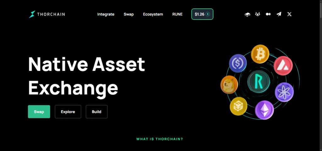 11 Best Crypto Exchange For Cross-Chain NFT Swapping In 2026 7 Thorchain