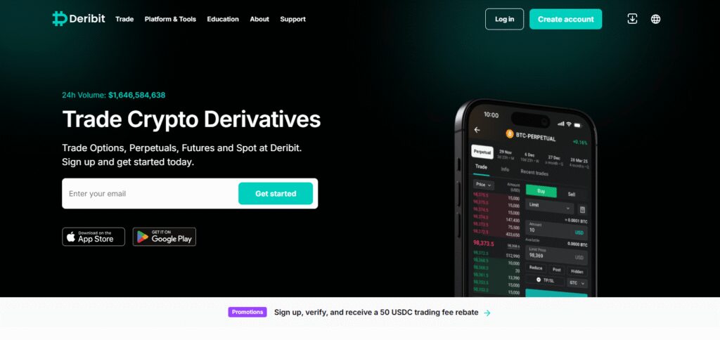 10 Best Crypto Exchange with AI Risk Management Tools 11 Deribit