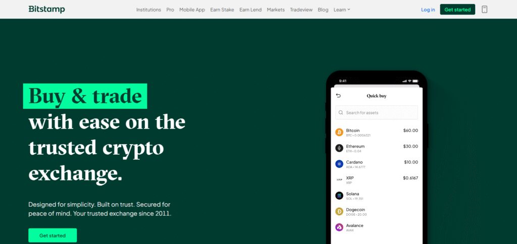 10 Best Crypto Exchange with AI Risk Management Tools 10 Bitstamp