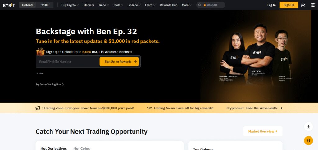 10 Best Crypto Exchange with AI Risk Management Tools 2 Bybit