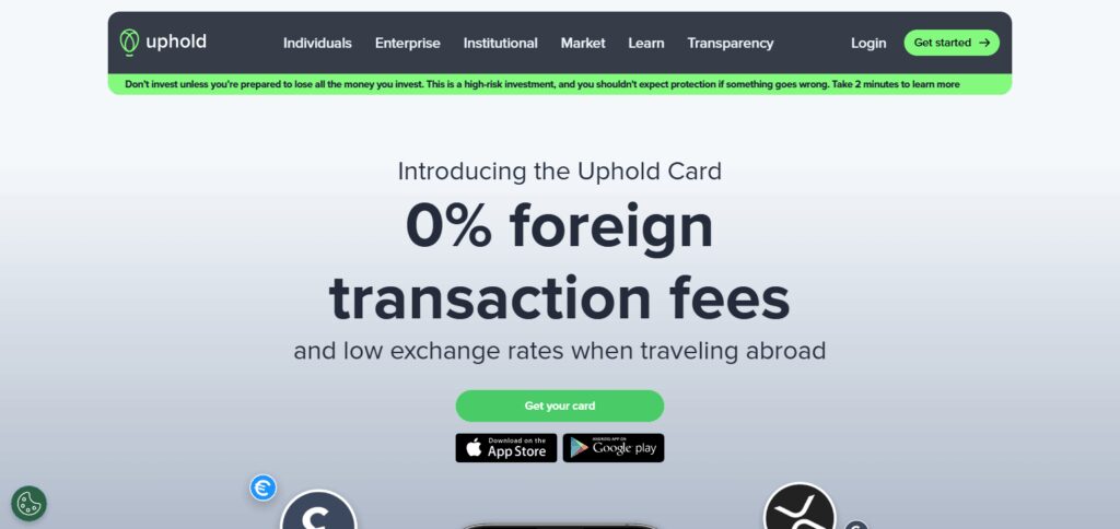 10 Best Remitano Crypto Exchanges Alternatives 7 Uphold Remitano Crypto Exchanges Alternatives