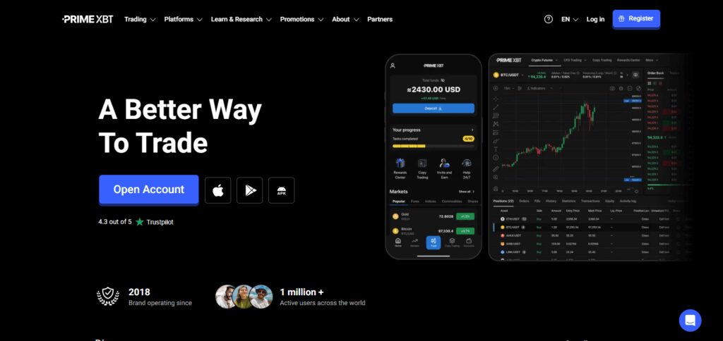 10 Best Remitano Crypto Exchanges Alternatives 9 PrimeXBT