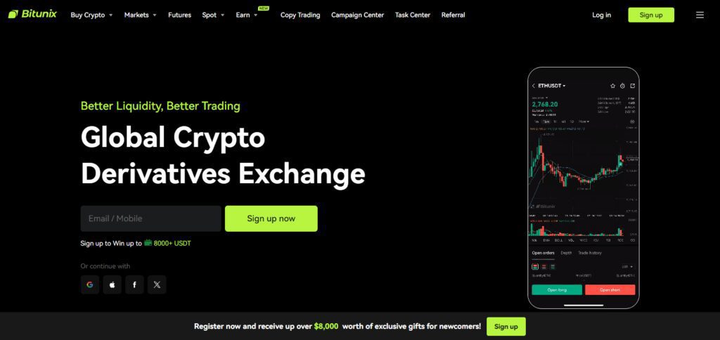 10 Best 4e Crypto Exchanges Alternatives 11 Bitunix 4e Crypto Exchanges Alternatives