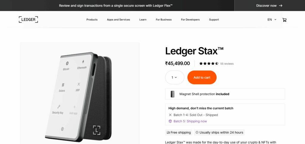 10 Best Dogwifhat (WIF) Wallets in 2026 5 Ledger Stax