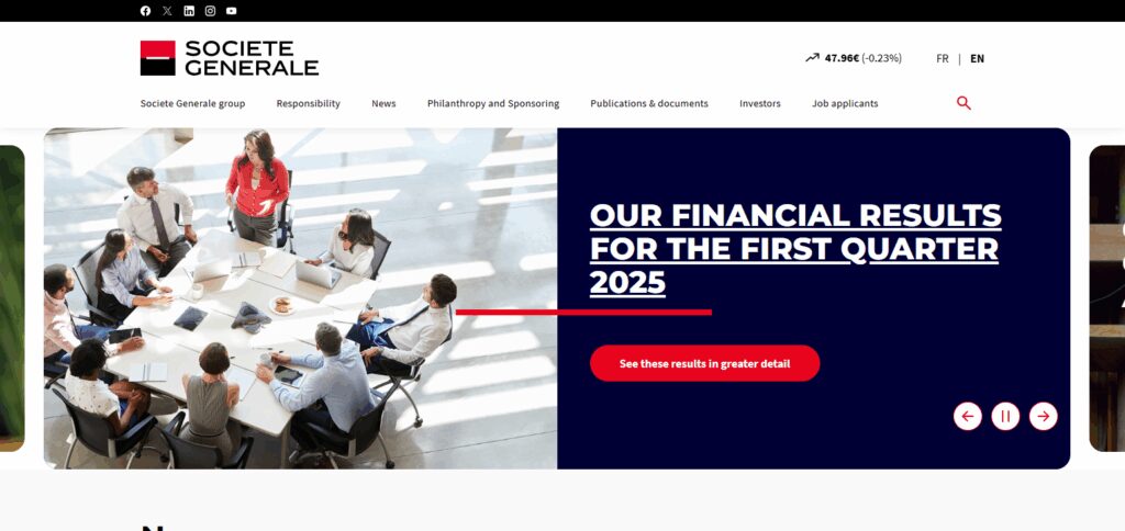 What is Societe Generale?