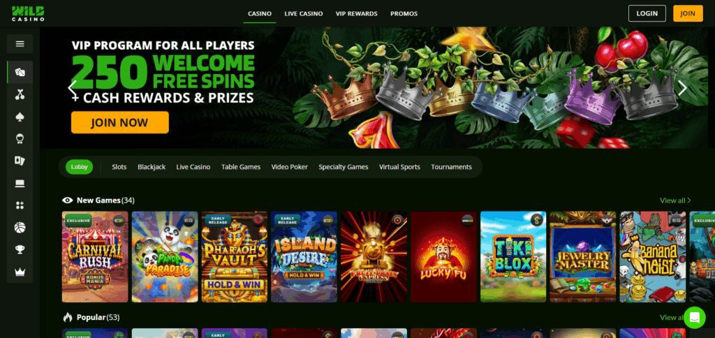 10 Best Mastercard Online Casinos 3 Wild Casino